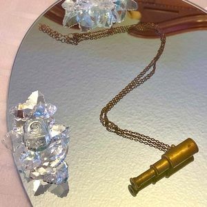 mini telescope necklace